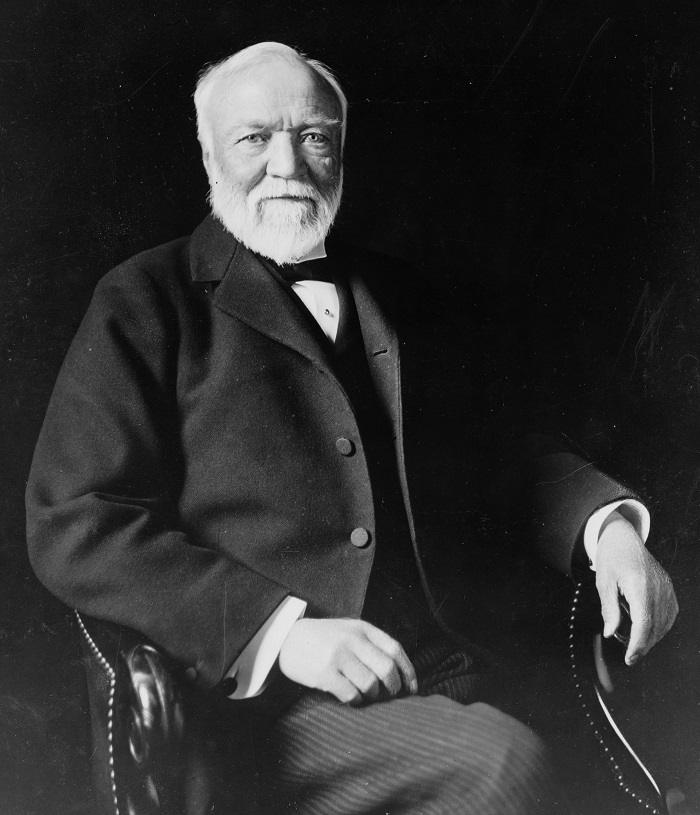 Photo Credit: https://en.wikipedia.org/wiki/Andrew_Carnegie 